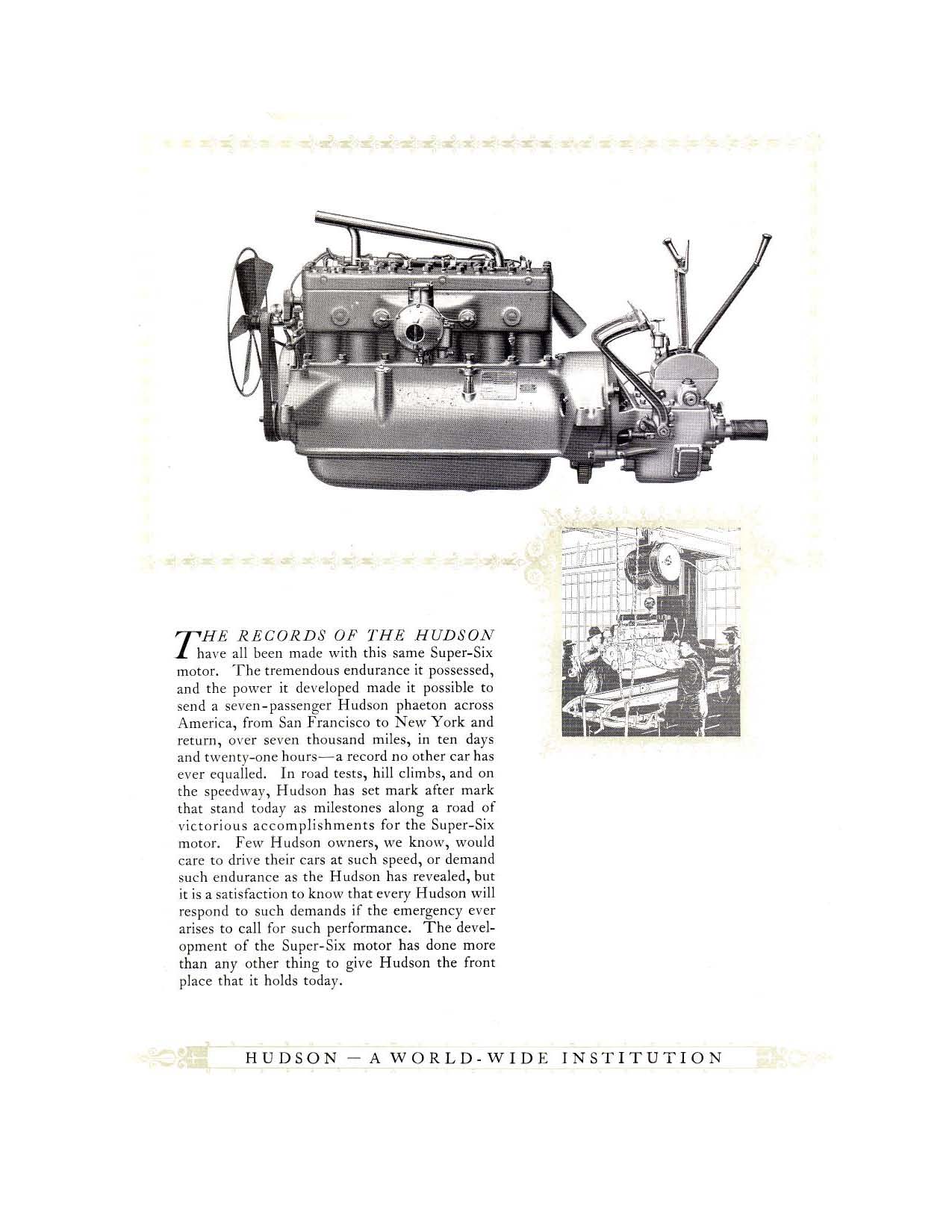 1919 Hudson Super-Six Brochure Page 11